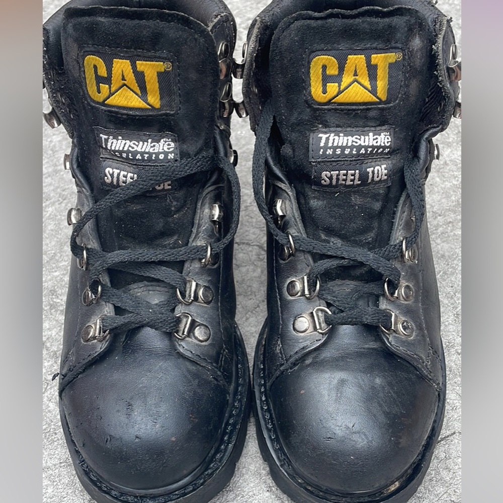 CAT Women’s steel toed boots